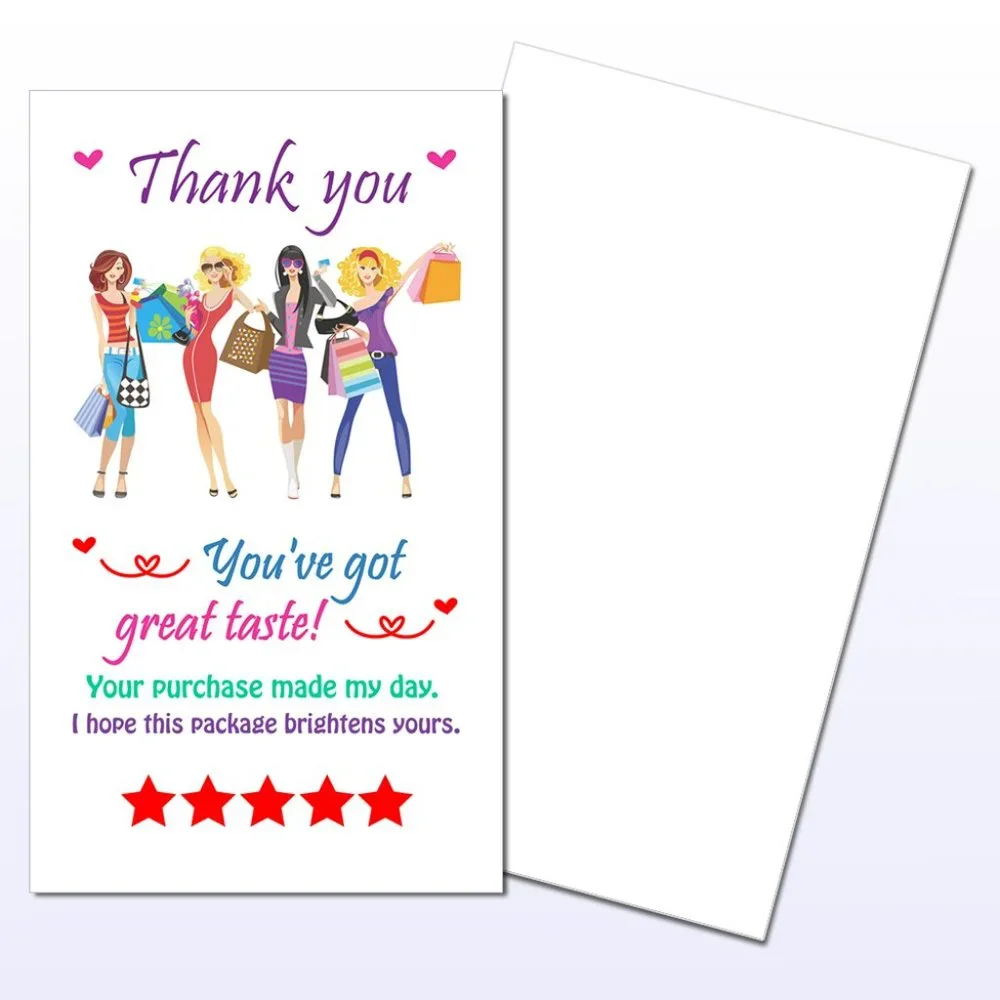 50 Assorted Thak you Cards